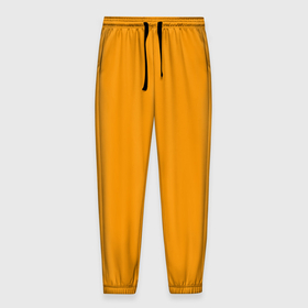 Мужские брюки 3D с принтом Цвет Шафран (без рисунка) в Екатеринбурге, 100% полиэстер | манжеты по низу, эластичный пояс регулируется шнурком, по бокам два кармана без застежек, внутренняя часть кармана из мелкой сетки | без рисунка | горчичный | желто оранжевый тон | желтый | модные цвета 2020 | оранжевый | рыжий | сочный цвет | цвет 2020 | шафран | яркие цвета