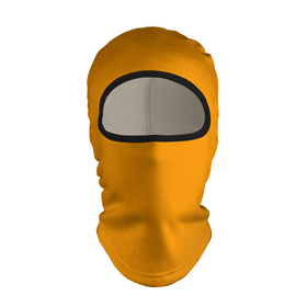 Балаклава 3D с принтом Цвет Шафран (без рисунка) в Тюмени, 100% полиэстер, ткань с особыми свойствами — Activecool | плотность 150–180 г/м2; хорошо тянется, но при этом сохраняет форму. Закрывает шею, вокруг отверстия для глаз кайма. Единый размер | Тематика изображения на принте: без рисунка | горчичный | желто оранжевый тон | желтый | модные цвета 2020 | оранжевый | рыжий | сочный цвет | цвет 2020 | шафран | яркие цвета