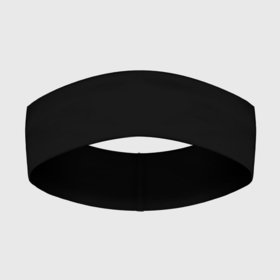 Повязка на голову 3D с принтом Просто черный цвет в Тюмени,  |  | black | black mask | mask | medical black mask | medical mask | virus | вирус | коронавирус | маска | медицинская маска | медицинская маска чёрная | чёрная маска