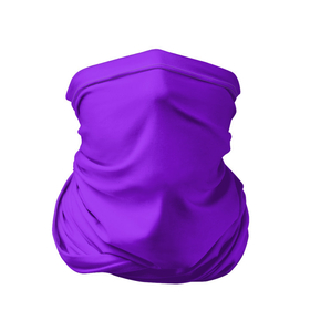 Бандана-труба 3D с принтом Фиолетовый в Белгороде, 100% полиэстер, ткань с особыми свойствами — Activecool | плотность 150‒180 г/м2; хорошо тянется, но сохраняет форму | Тематика изображения на принте: geometry | neon | purple | texture | один тон | однотон | текстура | фиолетовый