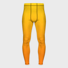 Мужские тайтсы 3D с принтом Оранжевый градиент ,  |  | градиент | желтый | оранжевый | цвет