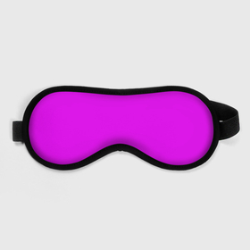 Маска для сна 3D с принтом Маджента (без рисунка) в Тюмени, внешний слой — 100% полиэфир, внутренний слой — 100% хлопок, между ними — поролон |  | маджента | однотонный | пурпурный | розовый | фиолетовый | фуксия | цвет