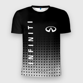 Мужская футболка 3D спортивная с принтом Infiniti в Тюмени, 100% полиэстер с улучшенными характеристиками | приталенный силуэт, круглая горловина, широкие плечи, сужается к линии бедра | auto | avto | finik | infiniti | infiniti qx | infinity | qx70 | qx80 | авто | инфинити | финик