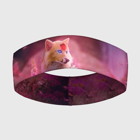 Повязка на голову 3D с принтом Лисичка в Тюмени,  |  | fox | foxy | животное | звери | лиса | лисенок | лисичка | милая | рыжая | фокс
