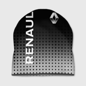 Шапка 3D с принтом Renault в Санкт-Петербурге, 100% полиэстер | универсальный размер, печать по всей поверхности изделия | Тематика изображения на принте: auto | avto | duster | kiger | logan | renault | reno | авто | дастер | логан | рено | рено логан | рэно