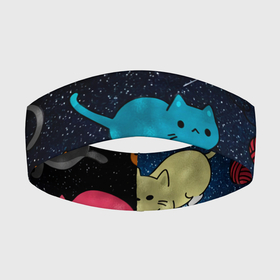Повязка на голову 3D с принтом Космические котики в Екатеринбурге,  |  | cat | cats | cosmos | kitten | mem | memes | rose | roses | глаза | глазки | киска | космос | кот | котёнок | котик | котики | котэ | котята | кошак | кошка | кошки | красивая | мем | мемчики | милая | прикольная | розы | светлая