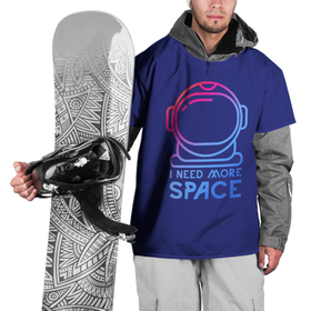 Накидка на куртку 3D с принтом Космонавт в Тюмени, 100% полиэстер |  | астронавт | вселенная | космонавт | космос | подарок | тренд