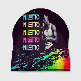 Шапка 3D с принтом niletto в Тюмени, 100% полиэстер | универсальный размер, печать по всей поверхности изделия | nilett | niletto | niletto любимка | niletto песни | niletto танцы | голос | данил хаски | клип | любимка | музыка | нилетто | нилетто любимка | пародия | песни | песня | песня любимка | рэп | танец | танцы | телевиде | шоу