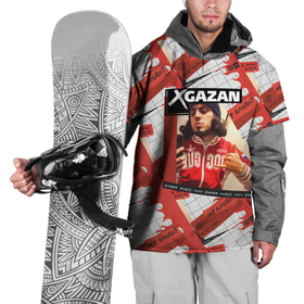 Накидка на куртку 3D с принтом Клип Gazan - АБУ БАНДИТ в Кировске, 100% полиэстер |  | gazan | абу бандит | клип | навести | охота | суету