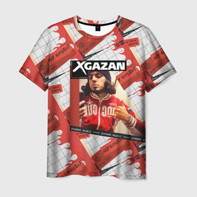 Мужская футболка 3D с принтом Клип Gazan - АБУ БАНДИТ в Санкт-Петербурге, 100% полиэфир | прямой крой, круглый вырез горловины, длина до линии бедер | gazan | абу бандит | клип | навести | охота | суету