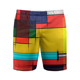 Мужские шорты спортивные с принтом абстрактные фигуры цвета в Тюмени,  |  | абстракция | геометрия | краски | кубизм | линии | под все | прямоугольники | современное искусство | текстуры | тренды | фигуры | цвета | яркий