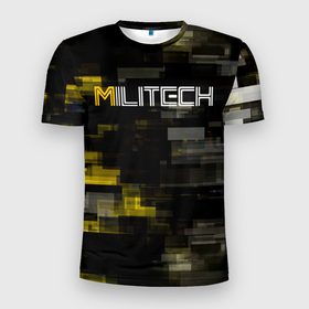 Мужская футболка 3D спортивная с принтом MILITECH камуфляж Cyberpunk 2077 в Курске, 100% полиэстер с улучшенными характеристиками | приталенный силуэт, круглая горловина, широкие плечи, сужается к линии бедра | cyberpunk 2077 | hacker | maelstrom | militech | quadra | samurai | sci fi | technology | trauma team | v | будущее | игра | иероглифы | киану ривз | кибер | киберпанк | киборг | киборги | корпорация | лого | милитек | панк | роботы | самурай | т
