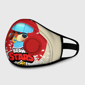 Маска из неопрена с принтом Brawl Stars - Ronin Ruffs в городе Новоалтайск, неопрен 100% | Форма огибающая нос. Резинки для ушей с дополнительной резинкой на затылке. Клапан для выдоха для активного дыхания при занятиях спортом. Эластичный материал маски и окантовки для лучшего растяжения и прилегания маски.  | Тематика изображения на принте: brawl | brawl ruffs | brawl stars | brawl stars ronin ruffs | brawler | colonel ruffs | leon | new brawler | ronin ruffs | ruffs | ruffus | starrforce | бравл | бравл собака | бравл старс | бравлер | гавс | генерал гавс | леон | ронин 