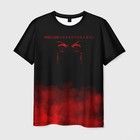 Мужская футболка 3D с принтом Kamado Tanjiro в Кировске, 100% полиэфир | прямой крой, круглый вырез горловины, длина до линии бедер | демоны | клинок | клинок рассекающий демонов | комадо | недзуко | танджиро | танджиро комадо
