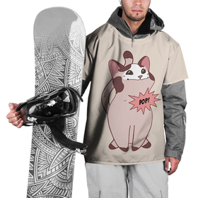 Накидка на куртку 3D с принтом Pop Cat в Екатеринбурге, 100% полиэстер |  | Тематика изображения на принте: baby | cat meme | kitty | meme | meow | pop cat | буп | взгляд кота | голова кота | детям | животные | звери | киска | кот мем | коты | котята | кошак | кошка | малыш | мемы | мультяшный | мяу | питомец | приколы | пушистый