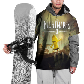 Накидка на куртку 3D с принтом Little Nightmares 2 в Тюмени, 100% полиэстер |  | little nightmares | nightmares | игры | литл найтмейрс | моно | учительница
