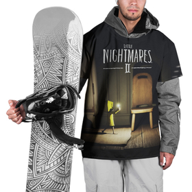 Накидка на куртку 3D с принтом Little Nightmares 2 в Кировске, 100% полиэстер |  | Тематика изображения на принте: little nightmares | nightmares | игры | литл найтмейрс | моно | учительница
