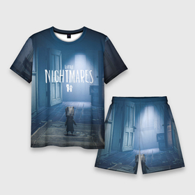 Мужской костюм с шортами 3D с принтом Little Nightmares II в Курске,  |  | games | little nightmares | playstation | игра | мрачный | персонаж игры | человечек