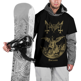 Накидка на куртку 3D с принтом MAYHEM в Екатеринбурге, 100% полиэстер |  | black | dark | demon | hard | hardcore | mayhem | metal | music | norway | punk | rock | альбом | блэк | демон | майхем | метал | музыка | норвегия | панк | рок | черный