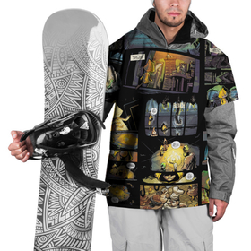 Накидка на куртку 3D с принтом LITTLE NIGHTMARES в Курске, 100% полиэстер |  | Тематика изображения на принте: little nightmares | little nightmares 2 | six | игры | комиксы | шестая