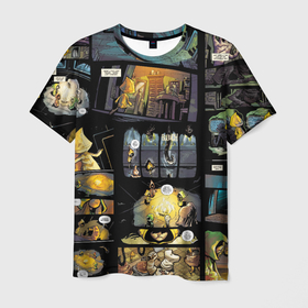 Мужская футболка 3D с принтом LITTLE NIGHTMARES в Санкт-Петербурге, 100% полиэфир | прямой крой, круглый вырез горловины, длина до линии бедер | little nightmares | little nightmares 2 | six | игры | комиксы | шестая