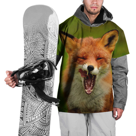 Накидка на куртку 3D с принтом Лисица в Тюмени, 100% полиэстер |  | Тематика изображения на принте: fox | foxy | животное | звери | лиса | лисенок | лисичка | милая | рыжая | фокс