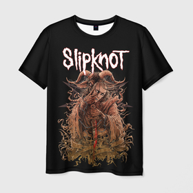 Мужская футболка 3D с принтом SLIPKNOT в Санкт-Петербурге, 100% полиэфир | прямой крой, круглый вырез горловины, длина до линии бедер | Тематика изображения на принте: art | band | corey | grunge | iowa | metal | music | punk | rock | slipknot | taylor | usa | группа | джои | кори | металл | мик | музыка | панк | петля | рок | сид | слипнот | тэйлор | шон