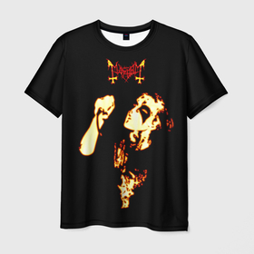 Мужская футболка 3D с принтом Mayhem в Тюмени, 100% полиэфир | прямой крой, круглый вырез горловины, длина до линии бедер | daemon | mayhem | metall | metallica | rock | блек метал | блэк метал | логотипы рок групп | майхем | мейхем | металл | металлика | музыка | норвежский | рок группы | рокерские | тяжелая музыка | тяжелый металл