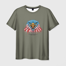 Мужская футболка 3D с принтом Орел в Тюмени, 100% полиэфир | прямой крой, круглый вырез горловины, длина до линии бедер | американский орел
двуглавый орел | день независимости сша | огненный орел | орел | орел в броске