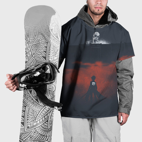 Накидка на куртку 3D с принтом Титан на стене в Екатеринбурге, 100% полиэстер |  | Тематика изображения на принте: anime | attack on titan | аниме | анимэ | армин | атака титанов | йегер | микаса аккерман | эрден