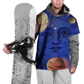 Накидка на куртку 3D с принтом Астрология планет в Белгороде, 100% полиэстер |  | астрология | звезды | космос | планеты | созвездия