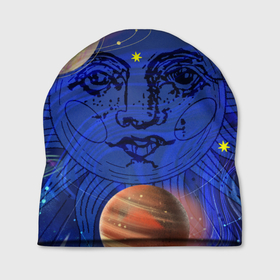 Шапка 3D с принтом Астрология планет в Кировске, 100% полиэстер | универсальный размер, печать по всей поверхности изделия | астрология | звезды | космос | планеты | созвездия