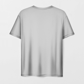 Мужская футболка 3D с принтом seraya massa t shirt в Новосибирске, 100% полиэфир | прямой крой, круглый вырез горловины, длина до линии бедер | 