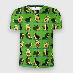 Мужская футболка 3D спортивная с принтом Авокадо | Зарядка в Тюмени, 100% полиэстер с улучшенными характеристиками | приталенный силуэт, круглая горловина, широкие плечи, сужается к линии бедра | avocado | food | fruit | pattern | vegan | vegetarian | авокадо | веган | вегетарианство | еда | зарядка | зелёная | паттерн | правильное питание | спорт | физра | фрукт | фрукты