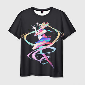 Мужская футболка 3D с принтом Sailor Moon Сейлор Мун в Екатеринбурге, 100% полиэфир | прямой крой, круглый вырез горловины, длина до линии бедер | anime | sailor moon | аниме | анимэ | венера | луна | лунная призма | марс | сейлор мун | серебрянное тысячелетие | серенити | сэйлор | усаги цукино | чиби мун | эндимион