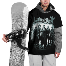 Накидка на куртку 3D с принтом JUDAS PRIEST , 100% полиэстер |  | heavy metal | judas priest | metal | metal gods | группы | джудас прист | метал | роб хэлфорд | хард рок | хеви метал