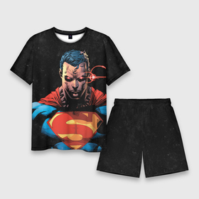 Мужской костюм с шортами 3D с принтом Superman в Белгороде,  |  | superman | vdzabma | супермен