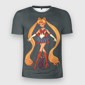 Мужская футболка 3D спортивная с принтом Sailor Moon Сейлор Мун , 100% полиэстер с улучшенными характеристиками | приталенный силуэт, круглая горловина, широкие плечи, сужается к линии бедра | Тематика изображения на принте: anime | sailor moon | аниме | анимэ | венера | луна | лунная призма | марс | сейлор мун | серебрянное тысячелетие | серенити | сэйлор | усаги цукино | чиби мун | эндимион