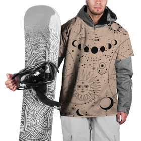 Накидка на куртку 3D с принтом звездное небо в Белгороде, 100% полиэстер |  | Тематика изображения на принте: звездное небо | зодиаки | космос | луна | тату | тренд
