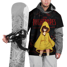 Накидка на куртку 3D с принтом Little Nightmares 2 в Курске, 100% полиэстер |  | Тематика изображения на принте: little nightmares | игра | страшилка | страшная игра | ужас | хоррор