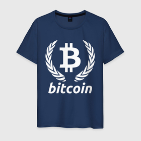 Мужская футболка хлопок с принтом БИТКОИН ЭМБЛЕМА в Белгороде, 100% хлопок | прямой крой, круглый вырез горловины, длина до линии бедер, слегка спущенное плечо. | bitcoin | blockchain | btc | cardano | crypto | ethereum | polkadot | tether | xrp | бинанс | биткоин | блокчейн | валюта | деньги | криптовалюта | майнер | майнинг | цифровая валюта | цифровое золото | эфир