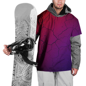 Накидка на куртку 3D с принтом Трещины в Кировске, 100% полиэстер |  | Тематика изображения на принте: grunge | гранж | земля | неон | неоновая | природа | текстура | текстуры | трещины