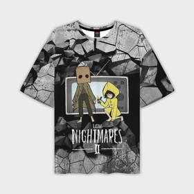 Мужская футболка oversize 3D с принтом Little      Nightmares        2 в Тюмени,  |  | Тематика изображения на принте: little nightmares | игра | страшилка | страшная игра | ужас | хоррор