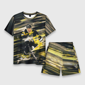 Мужской костюм с шортами 3D с принтом ЕВГЕНИЙ МАЛКИН в Петрозаводске,  |  | Тематика изображения на принте: 71 | gino | hockey | ice | malkin | nhl | pitsburg | sport | usa | winter | джино | евгений | малкин | нхл | пингвинз | питсбург | спорт | хоккей