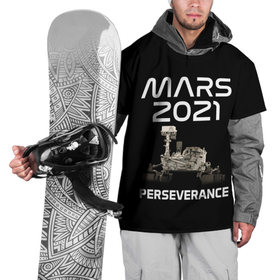 Накидка на куртку 3D с принтом Perseverance , 100% полиэстер |  | 2020 | 2021 | 21б | elon | mars | musk | nasa | perseverance | space | spacex | илон | космос | марс | марсоход | маск | наса | настойчивый