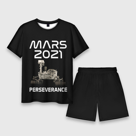 Мужской костюм с шортами 3D с принтом Perseverance в Тюмени,  |  | Тематика изображения на принте: 2020 | 2021 | 21б | elon | mars | musk | nasa | perseverance | space | spacex | илон | космос | марс | марсоход | маск | наса | настойчивый