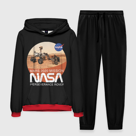 Мужской костюм 3D (с толстовкой) с принтом NASA   Perseverance в Тюмени,  |  | Тематика изображения на принте: 2020 | 2021 | 21б | elon | mars | musk | nasa | perseverance | space | spacex | илон | космос | марс | марсоход | маск | наса | настойчивый