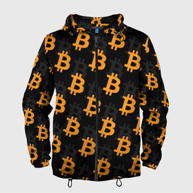Мужская ветровка 3D с принтом БИТКОИН | BITCOIN в Тюмени, 100% полиэстер | подол и капюшон оформлены резинкой с фиксаторами, два кармана без застежек по бокам, один потайной карман на груди | bitcoin | blockchain | btc | cardano | crypto | ethereum | polkadot | tether | xrp | бинанс | биткоин | блокчейн | валюта | деньги | криптовалюта | майнер | майнинг | цифровая валюта | цифровое золото | эфир