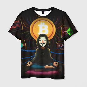 Мужская футболка 3D с принтом БИТКОИН | BITCOIN в Белгороде, 100% полиэфир | прямой крой, круглый вырез горловины, длина до линии бедер | bitcoin | blockchain | btc | cardano | crypto | ethereum | polkadot | tether | xrp | бинанс | биткоин | блокчейн | валюта | деньги | криптовалюта | майнер | майнинг | цифровая валюта | цифровое золото | эфир