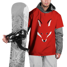 Накидка на куртку 3D с принтом Fox minimalism в Екатеринбурге, 100% полиэстер |  | Тематика изображения на принте: animal | beast | face | fox | minimalism | muzzle | red | животное | зверь | красная | красный | лиса | лисы | лицо | минимализм